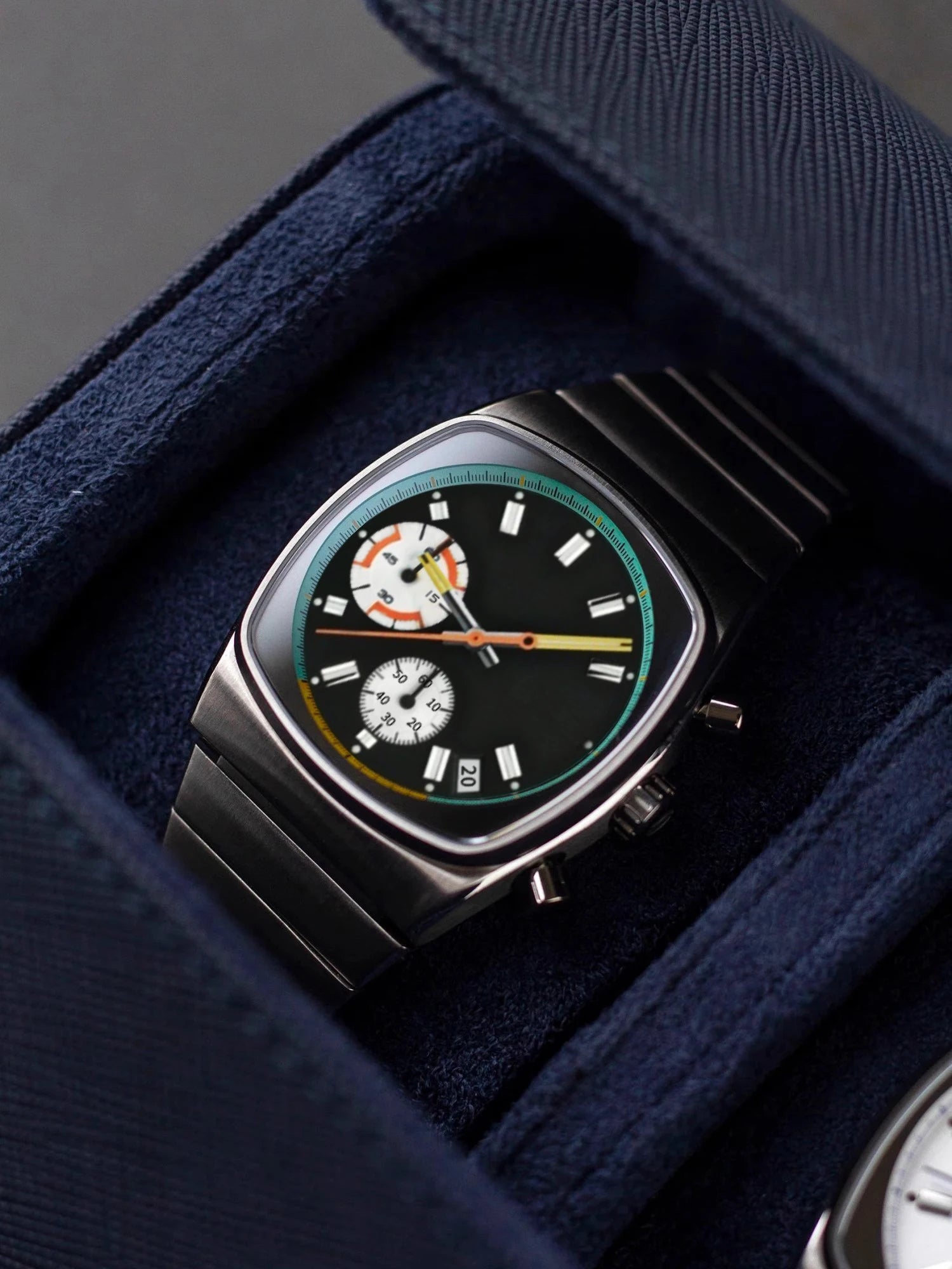 CILOA High Quality Square Mans Watch. Vintage - Automatic - Stainless steel - High-end.