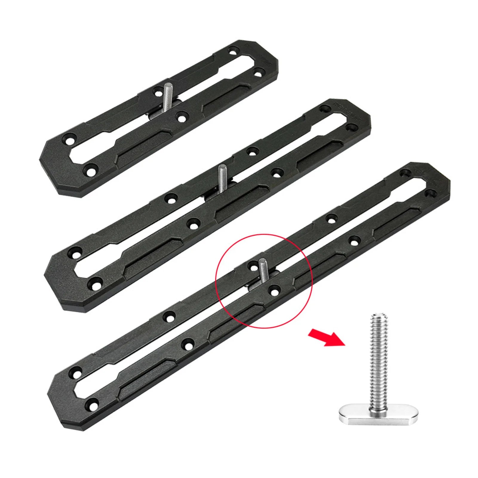 4pcs 6inch Kayak Paddle Holders. Track Mount Accessories.