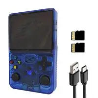WUDS R36S Portable Handheld Game Controller With 3.5" HD Screen, Rechargeable Battery  - Perfect Christmas Gift For Gamers.