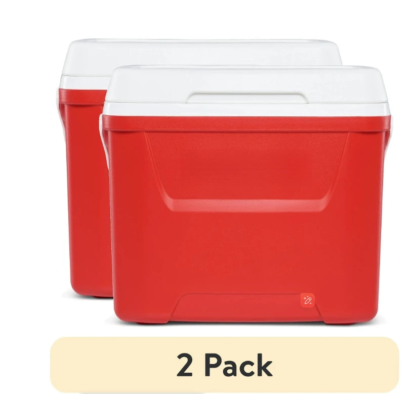 28 QT Cooler, Swing-Away Handle. Picnic ,Camping, Parties.