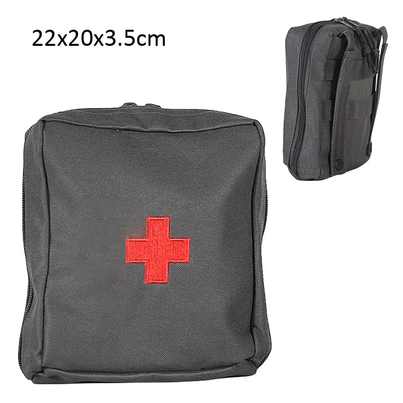 Large First Aid Bag. Belt Pouch, Emergency Bag.