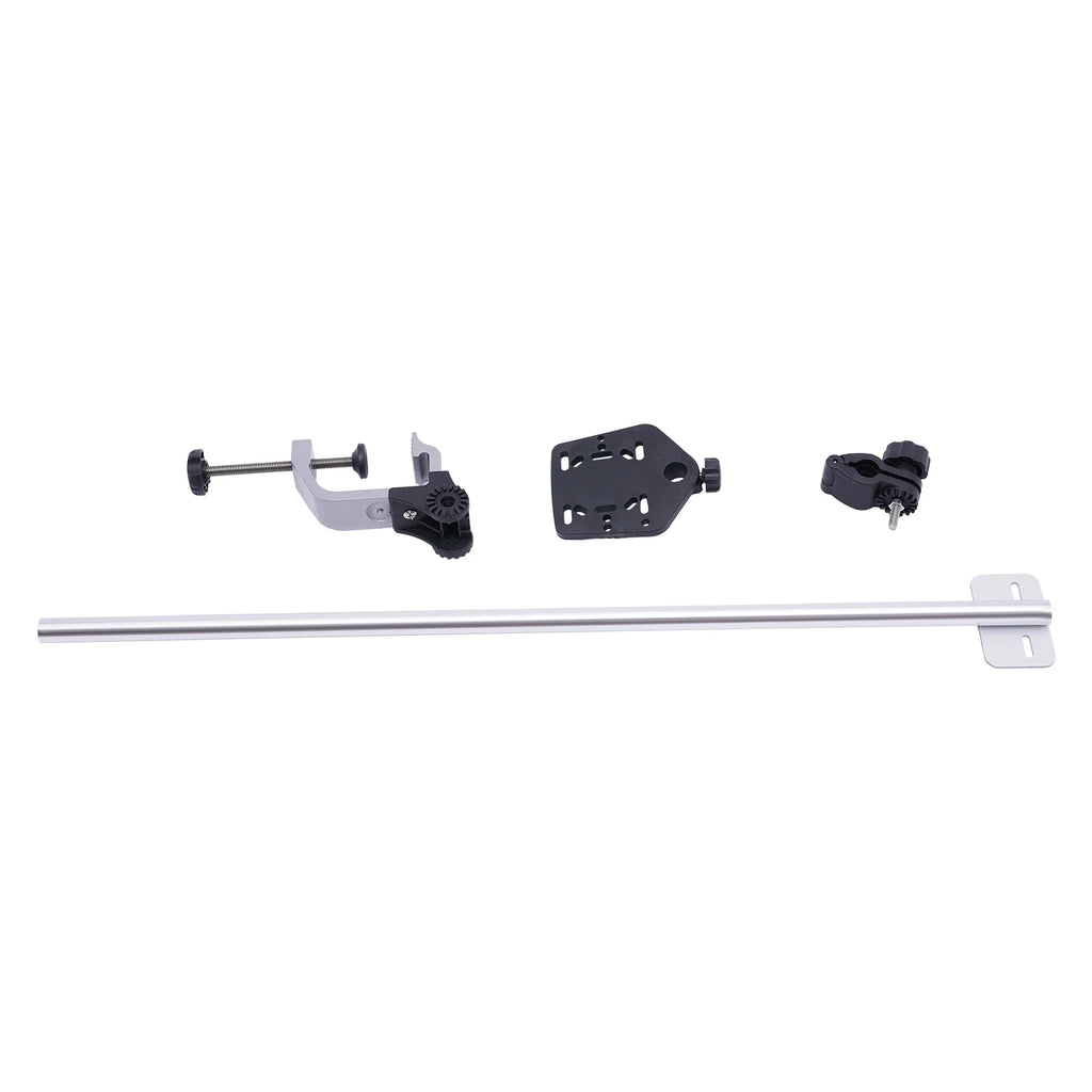 Universal Portable Fish Finder, Transducer Bracket + Fishfinder Mount, 360° Rotation .
