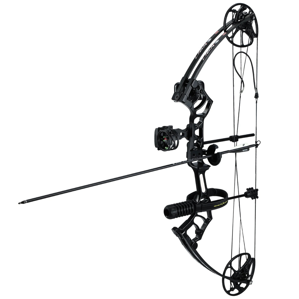 MOTION ZEUS Ready to Hunt Compound Bow Package.