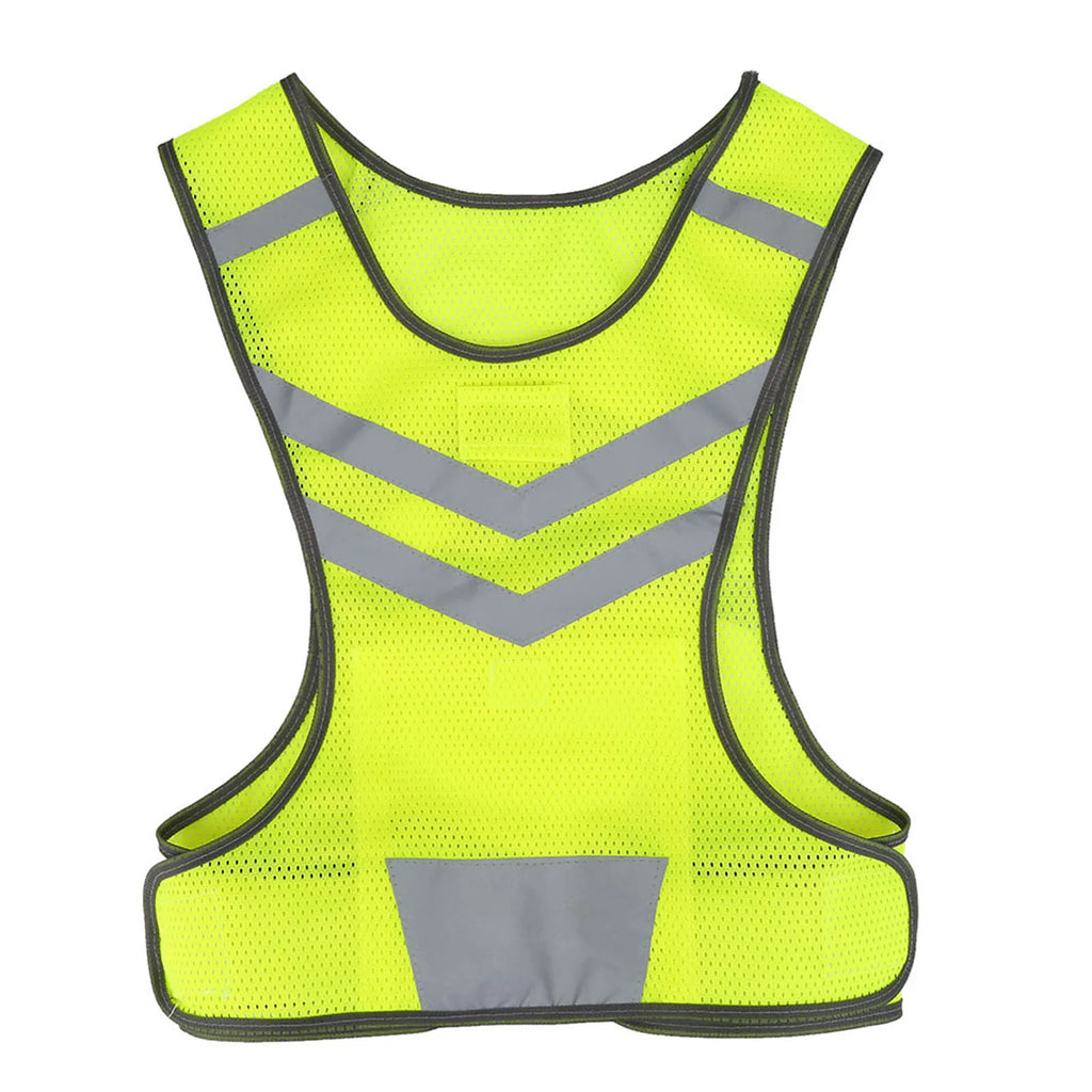 High Visibility, Adjustable, Reflective Safety Vest.