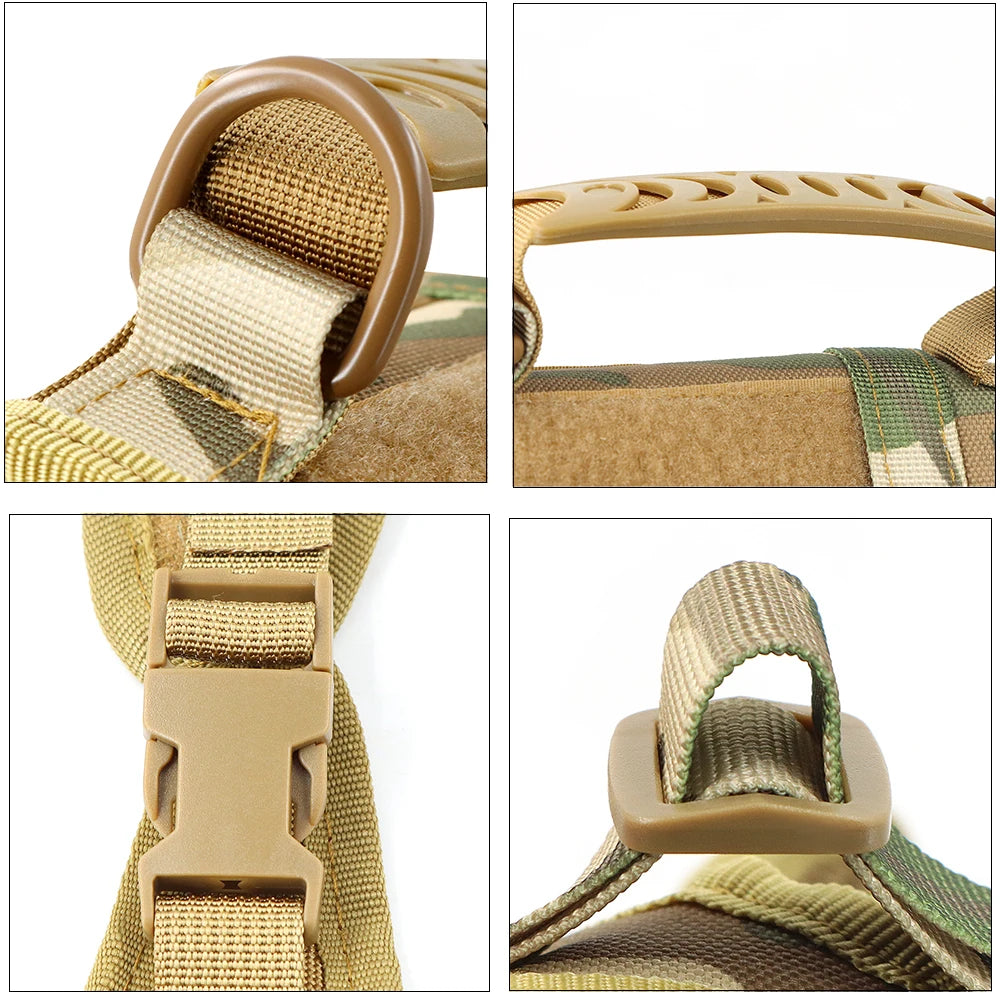 Tactical Cat Harness - Adjustable Puppy Vest For Small Dogs. Cat Accessories.