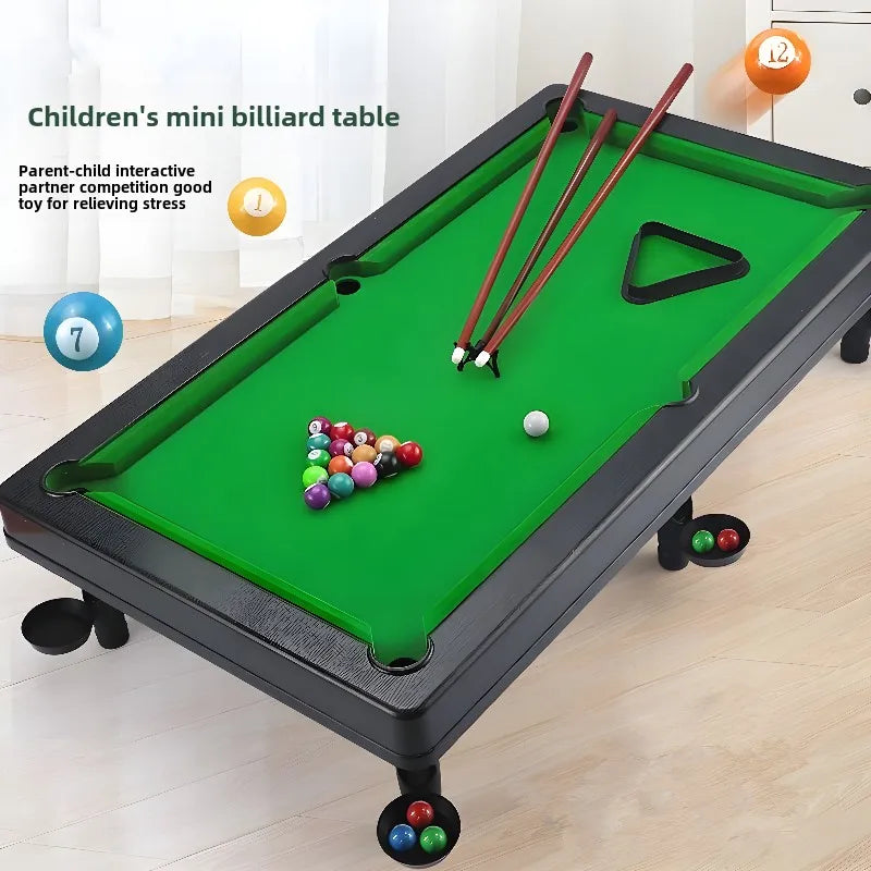 Fun Billiards table game, interactive play, family games, enhance parent-child interaction.