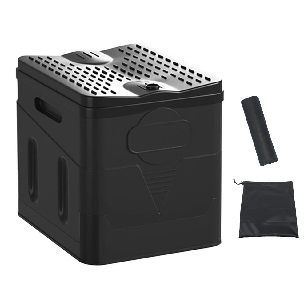 Portable, Folding Toilet. Strong, Reusable.