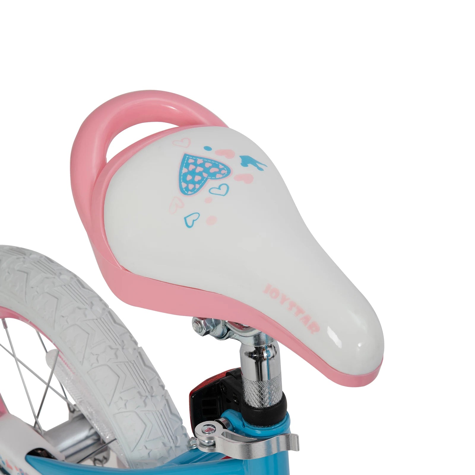 Colorful Girls Bike with Basket & Training Wheels, 12, 14, 16, 18 Inch Kids Bike - Foot Brake.
