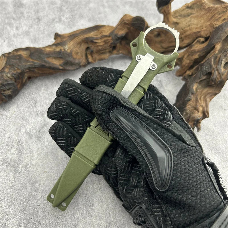 Fixed Blade, 440C, Sheathed, Camping, Hunting, Survival - Throwing.
