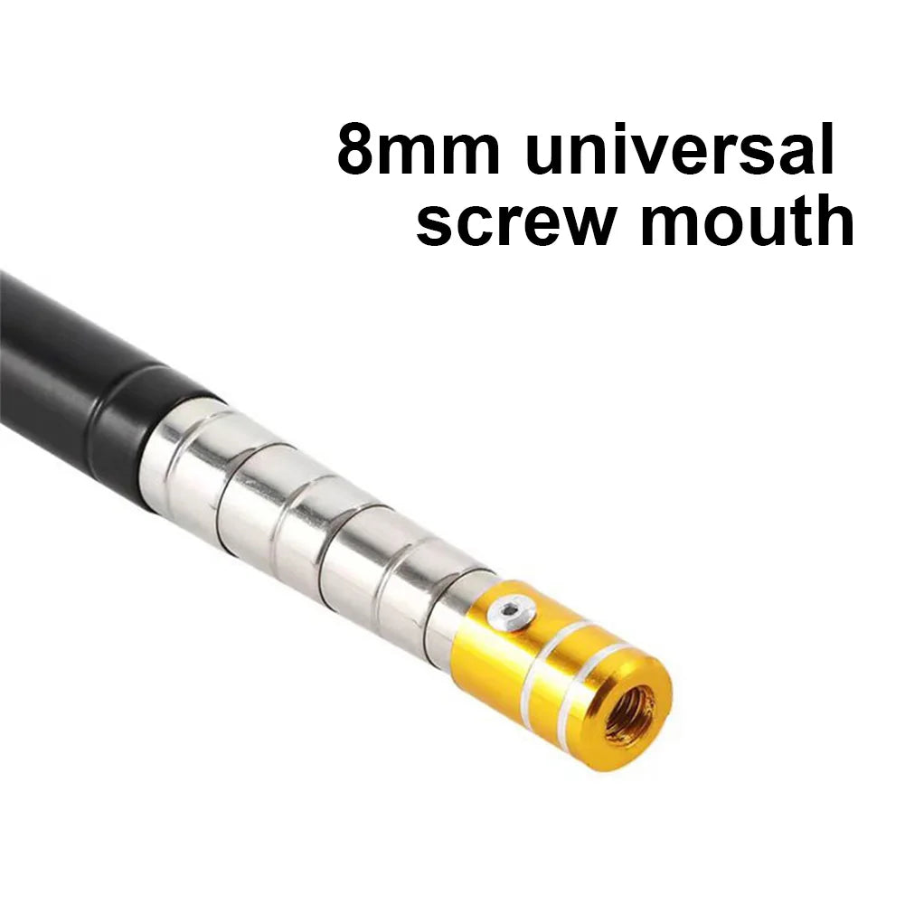 1.5M Telescopic Landing Net Handle. Stainless Steel. For Freshwater And Saltwater.