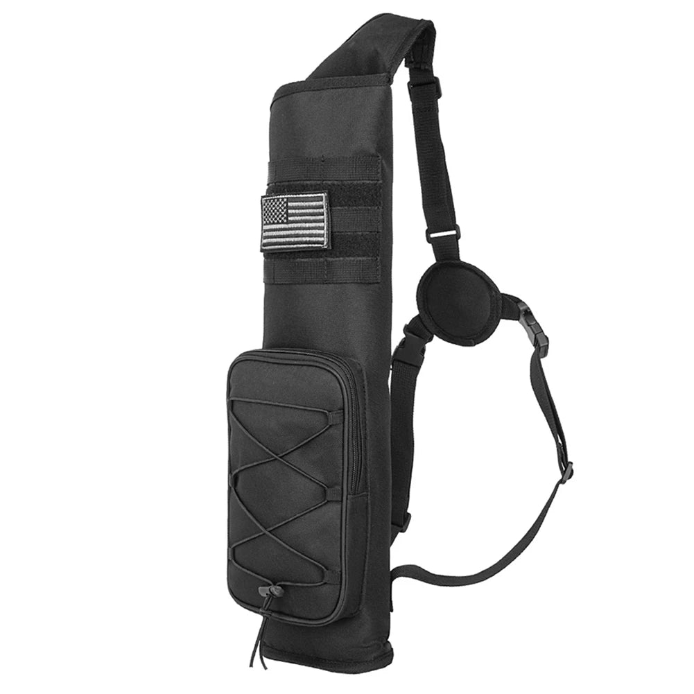 Archery Quiver- Adjustable Strap - Multi-Pockets.